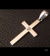 Photo18: G&Crown Plain Cross Pendant [Quarter,1/8,1/16] (18)