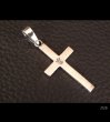 Photo17: G&Crown Plain Cross Pendant [Quarter,1/8,1/16] (17)