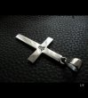 Photo13: G&Crown Plain Cross Pendant [Quarter,1/8,1/16] (13)