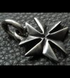 Photo3: Large Maltese Cross Pendant (3)