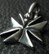 Photo10: Large Maltese Cross Pendant (10)