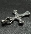 Photo9: Half Hammer Cross With H.W.O Pendant (9)