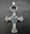 Photo5: Half Hammer Cross With H.W.O Pendant (5)