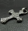 Photo12: Half Hammer Cross With H.W.O Pendant (12)