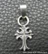 Photo6: 1/16 Grooved Cross Pendant (6)