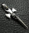 Photo7: Quarter Single Skull Dagger Round Bottom & H.W.O Pendant (7)