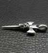 Photo6: Quarter Single Skull Dagger Round Bottom & H.W.O Pendant (6)