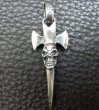 Photo17: Quarter Single Skull Dagger Round Bottom & H.W.O Pendant (17)