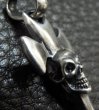 Photo11: Quarter Single Skull Dagger Round Bottom & H.W.O Pendant (11)