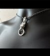 Photo7: Half Bulldog Boat Chain Neck Pendant (7)