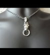 Photo6: Half Bulldog Boat Chain Neck Pendant (6)