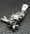 Photo4: Old Bulldog With Bone Boat Chain Neck Pendant (4)