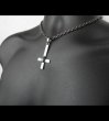 Photo10: Skull On Plain Petro Cross Pendant [1/16] (10)