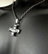 Photo12: Quarter Battle-Ax Short Cross With H.W.O Pendant (12)