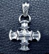 Photo10: Quarter Battle-Ax Short Cross With H.W.O Pendant (10)