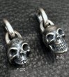 Photo7: Single Skull Without Jaw Pendant (7)