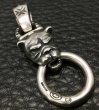 Photo3: Bulldog With Chiseled Loop Pendant (3)