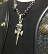 Photo11: Double Skull Dagger & H.W.O Pendant (Half) (11)