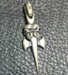 Photo4: Double Skull Dagger & H.W.O Pendant (Half) (4)