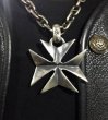 Photo5: Giant Maltese Cross Pendant (5)