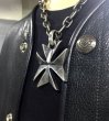 Photo6: Giant Maltese Cross Pendant (6)