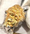 Photo6: Pure Gold Wrap Lion Pendant (6)