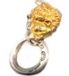 Photo1: Pure Gold Wrap Lion Pendant (1)