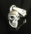 Photo10: Quarter Slant Head Skull Pendant (10)