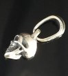 Photo8: Quarter Slant Head Skull Pendant (8)