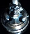 Photo11: Quarter Battle Ax On Skull With H.W.O Pendant (11)