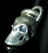 Photo11: Iron Mask Skull Pendant (11)