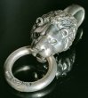 Photo4: Old Large Lion Pendant (4)