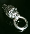 Photo8: Old Large Lion Pendant (8)