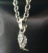 Photo10: Half Snake Head Pendant (10)