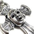Photo11: 1/16 Face On Battle-Ax Cross With Classic H,W,O Pendant  (11)