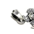 Photo12: 1/16 Face On Battle-Ax Cross With Classic H,W,O Pendant  (12)