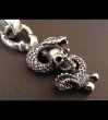 Photo5: Quarter Skull On Snake With H.W.O Pendant (5)