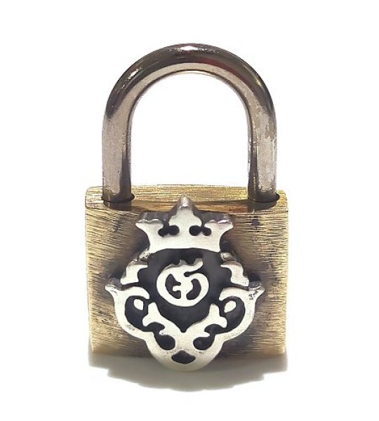 Photo1: Reised Atelier Mark Lock & Key Pendant [P-393] (1)