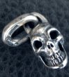 Photo4: Half Size Single Skull Pendant (4)