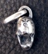 Photo9: Half Size Single Skull Pendant (9)