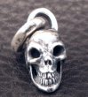 Photo8: Half Size Single Skull Pendant (8)