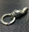 Photo3: Old Bulldog With ZAZA Floating Diamond O-Ring Pendant (3)