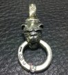 Photo4: Old Bulldog With ZAZA Floating Diamond O-Ring Pendant (4)