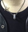 Photo8: ZAZA Diamond Line Floating Diamond H.W.O Pendant (8)