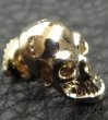 Photo5: Gold Twelve Small Skull Pierce (Screw type) (5)