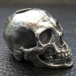 Photo12: Old Large Skull Pen Stand (12)