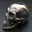 Photo11: Old Large Skull Pen Stand (11)