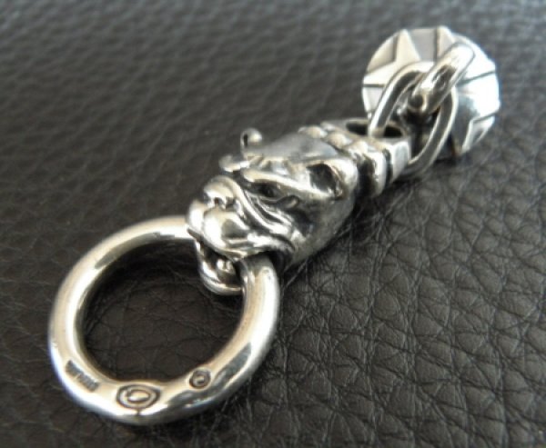 Photo1: Half Old Bulldog Wallet Ring (1)