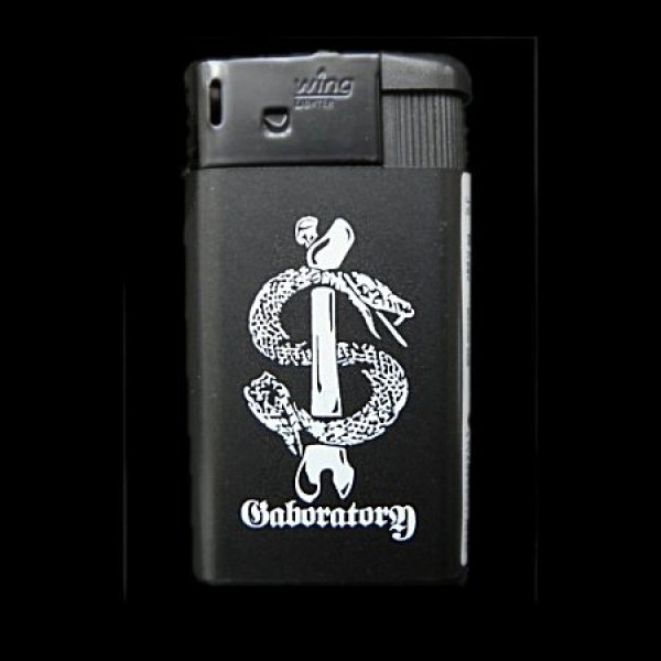 Photo1: Gaboratory Lighter (Snake Bone Design) (1)