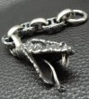 Photo4: Snake Head With Chiseled Anchor Chain & Smooth H.W.O Wallet Hanger (4)